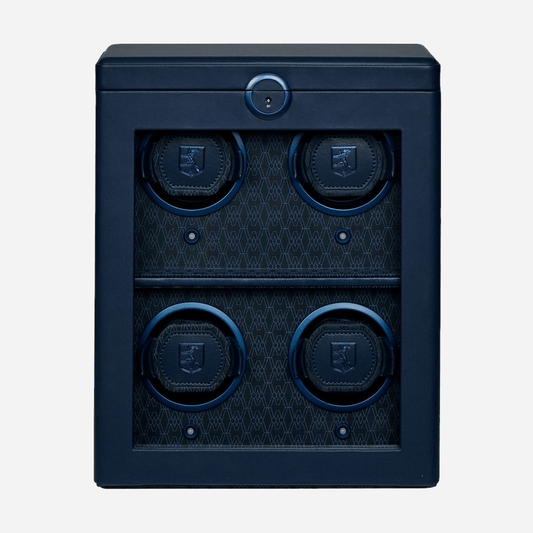 Wolf 1834 Earth watch winder 4 horloges Midnight Blue