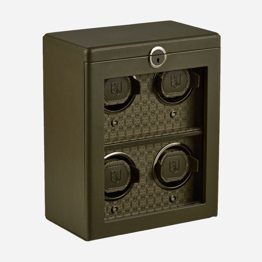 Wolf 1834 Earth watch winder Olive driekwart
