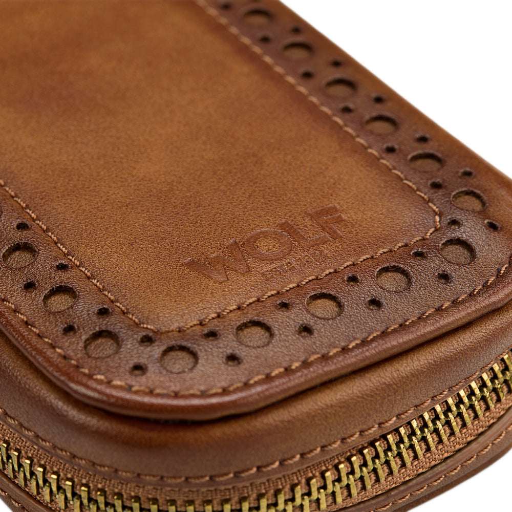 Horloge etui Brogue 2 Horloges Wolf 1834 - Horlogerieshop.nl