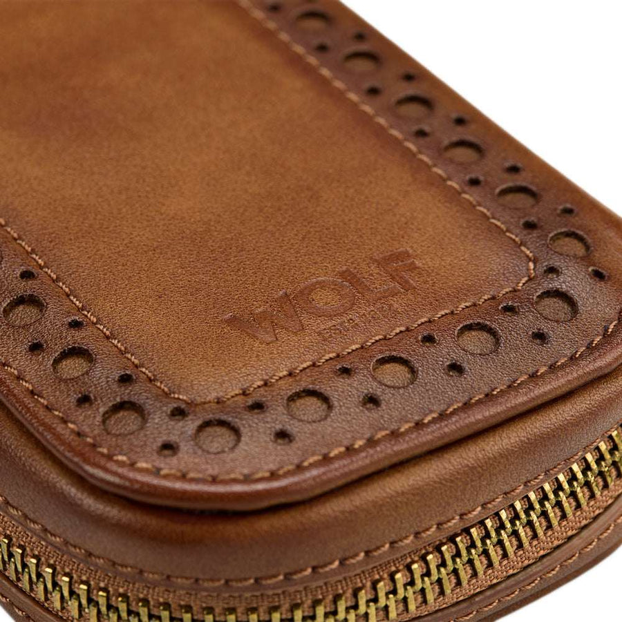 Horloge etui Brogue 2 Horloges Wolf 1834 - Horlogerieshop.nl