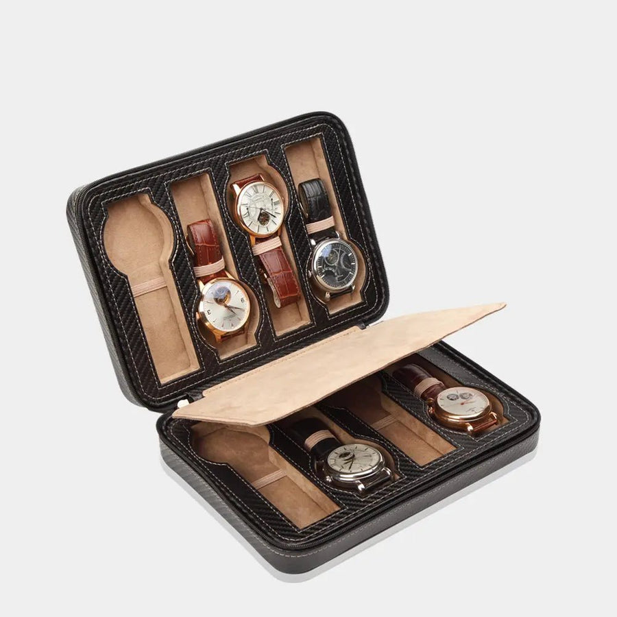 Horloge etui INVIA leder 8 Horloges Modalo - Horlogerieshop.nl