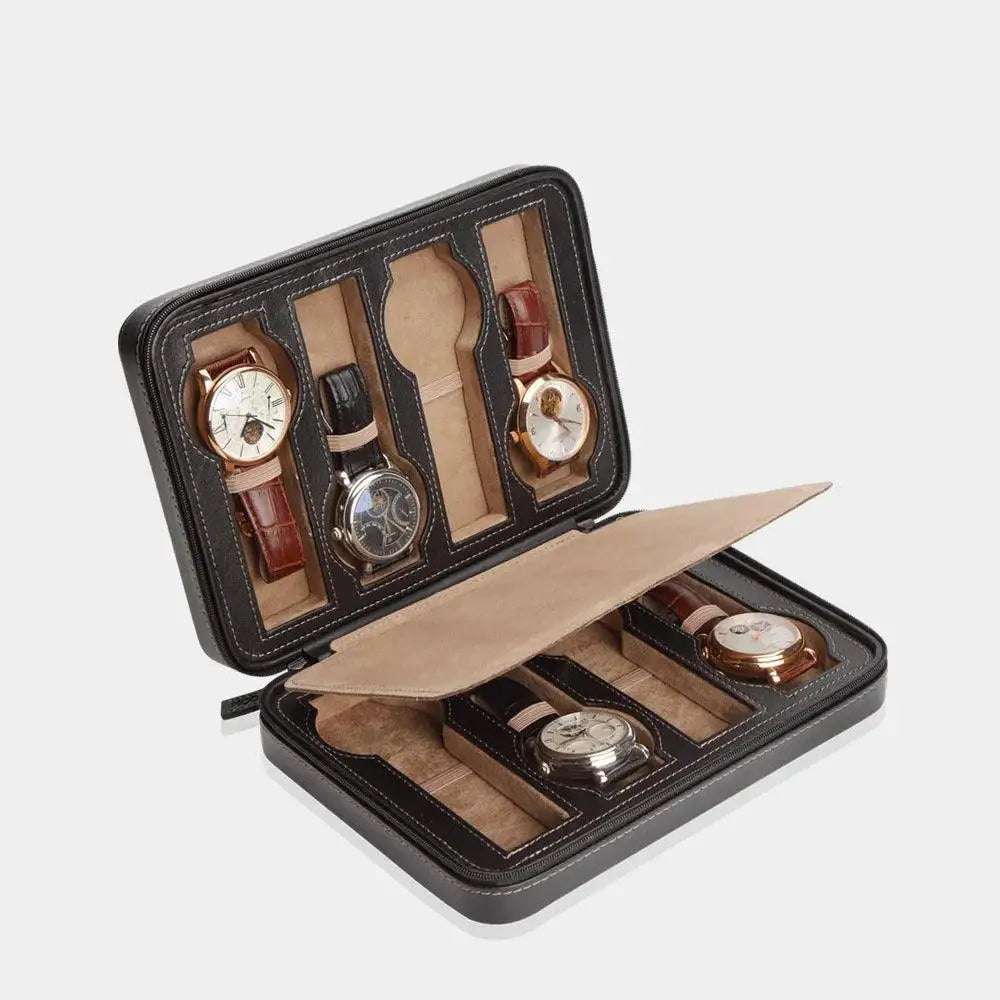 Horloge etui INVIA leder 8 Horloges Modalo - Horlogerieshop.nl