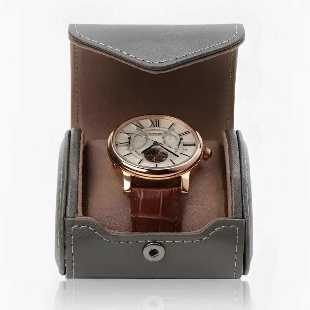 Horloge pouch AQUILA leder Modalo - Horlogerieshop.nl