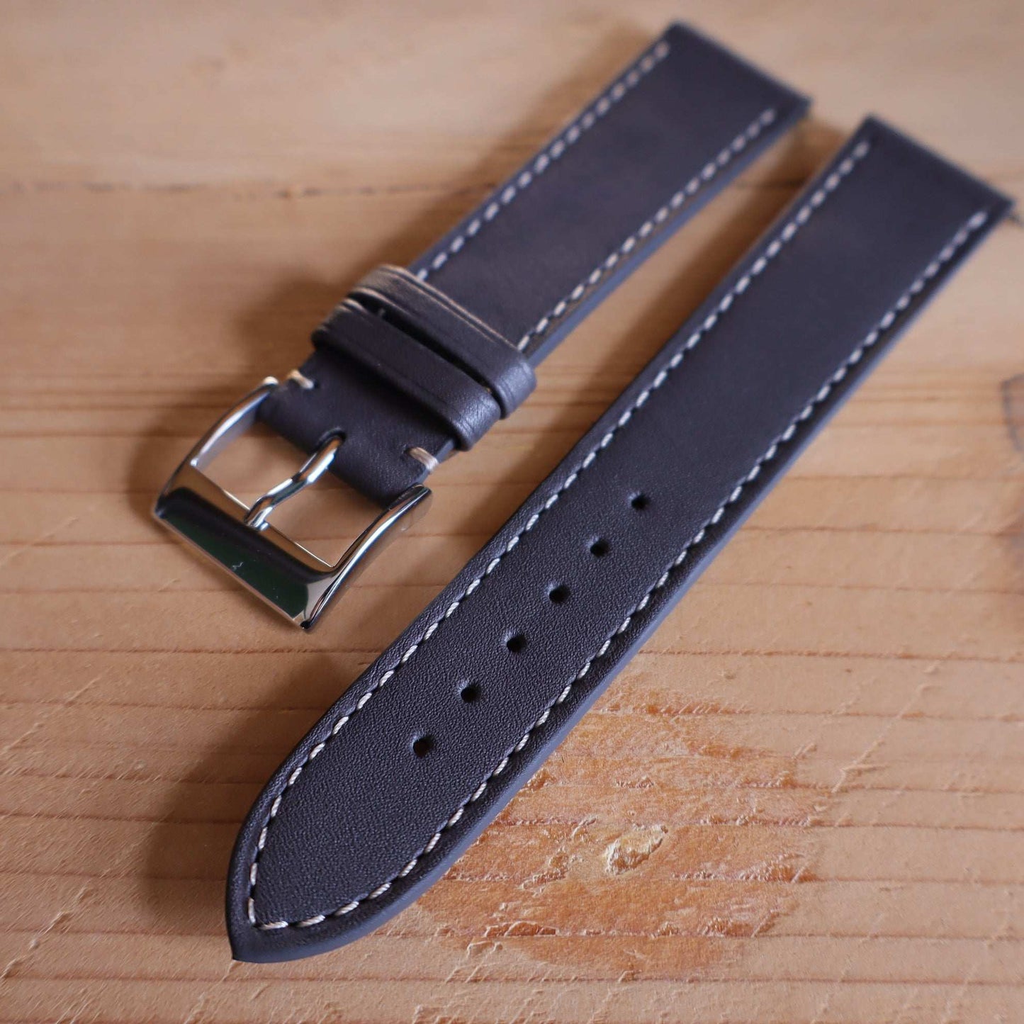 Horlogeband Baranil kalfsleder LIC Leather - Horlogerieshop.nl