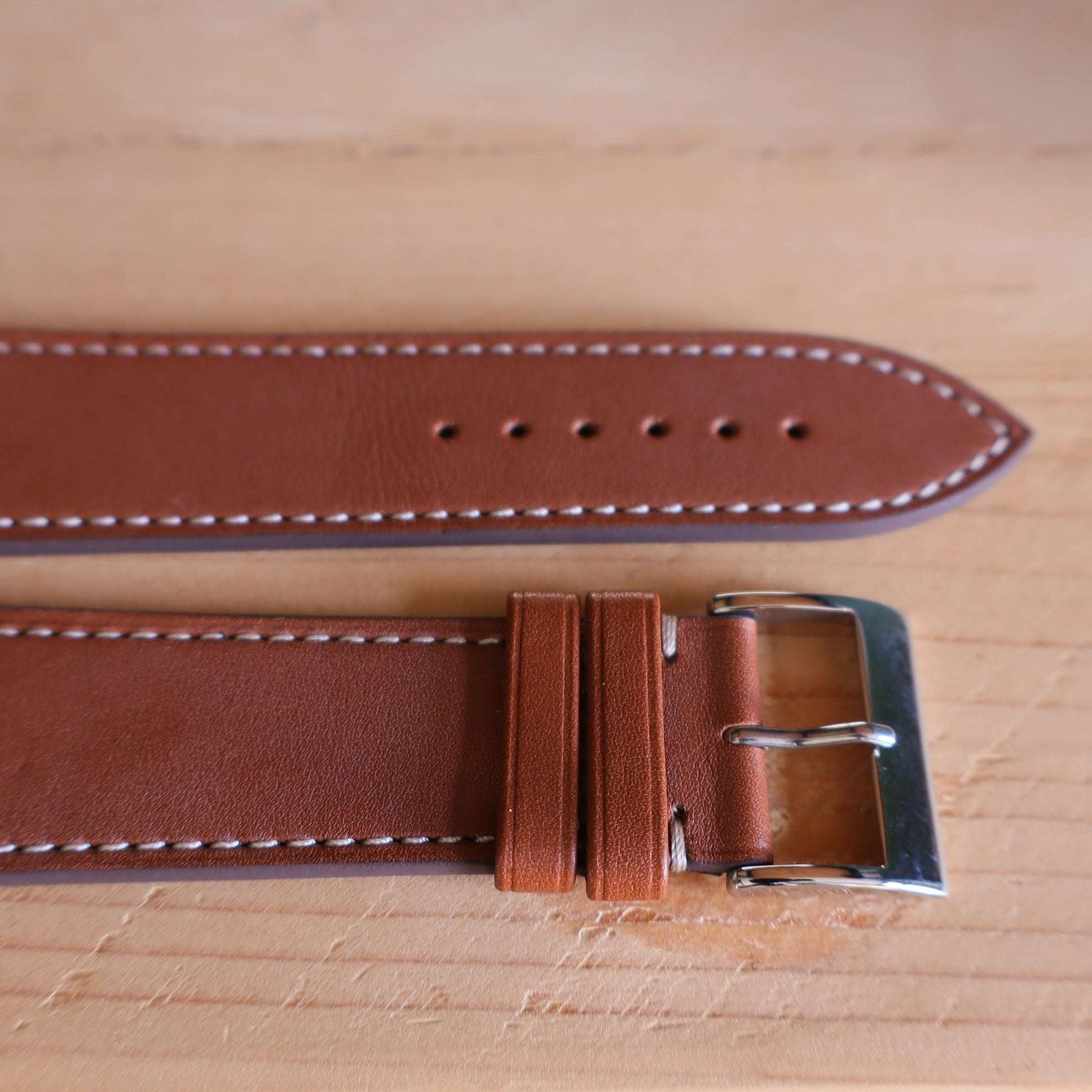 Horlogeband Baranil kalfsleder LIC Leather - Horlogerieshop.nl