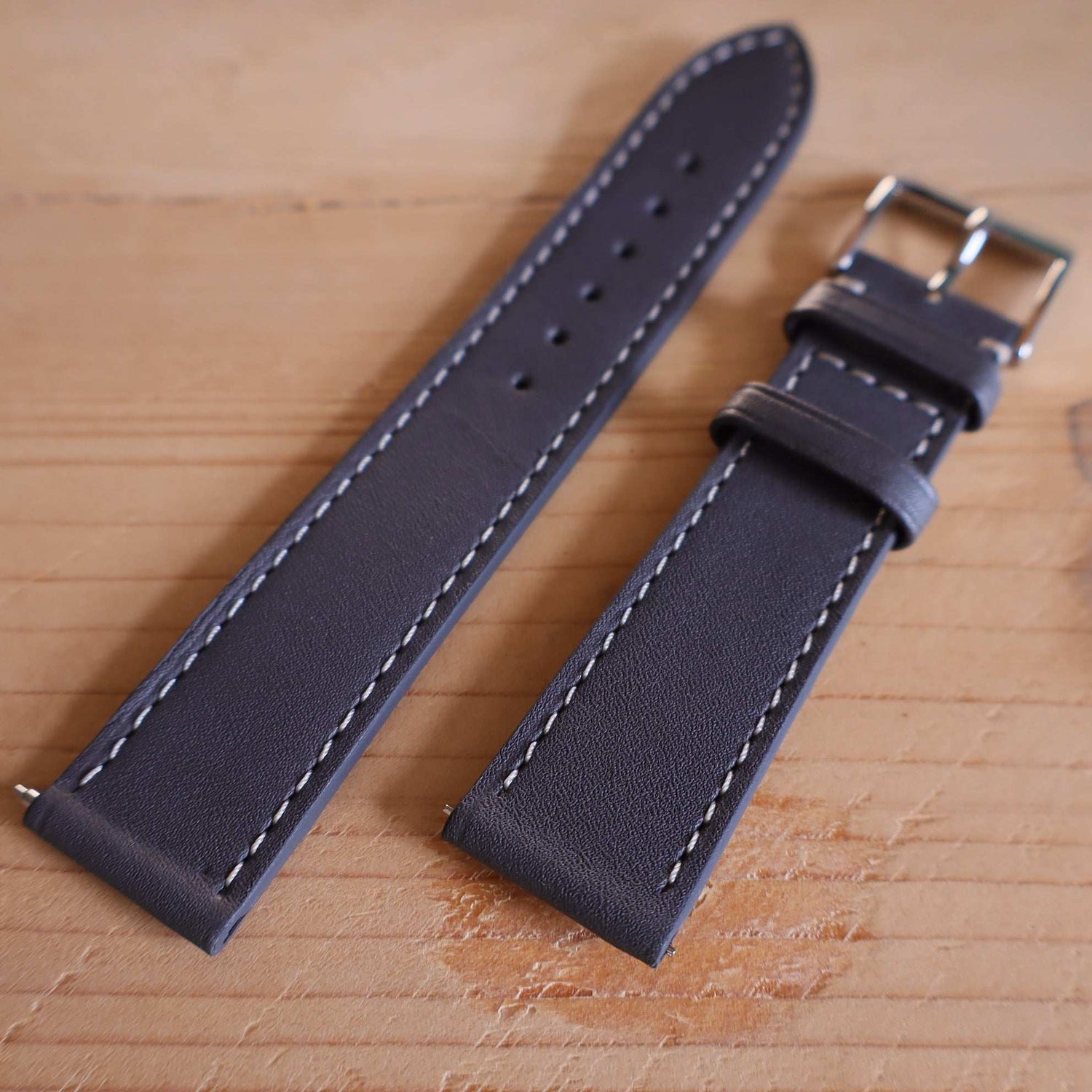 Horlogeband Baranil kalfsleder LIC Leather - Horlogerieshop.nl