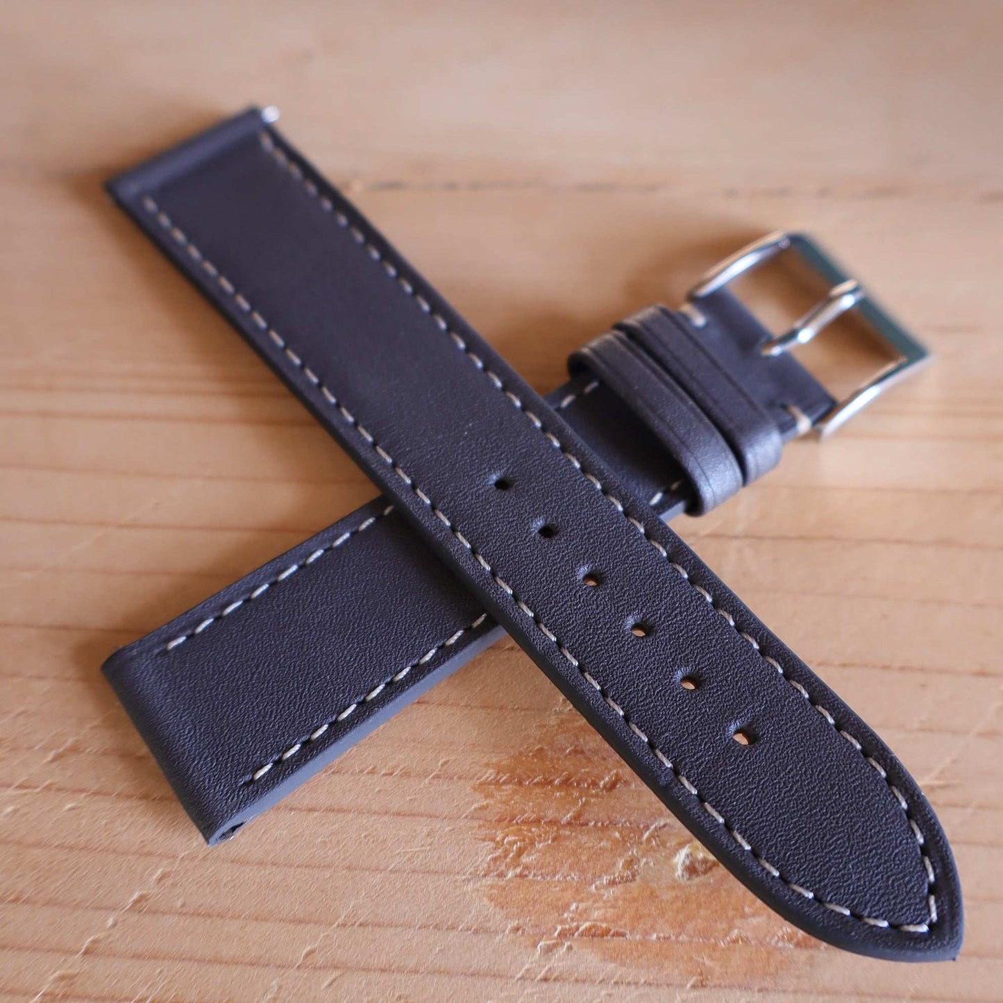 Horlogeband Baranil kalfsleder LIC Leather - Horlogerieshop.nl