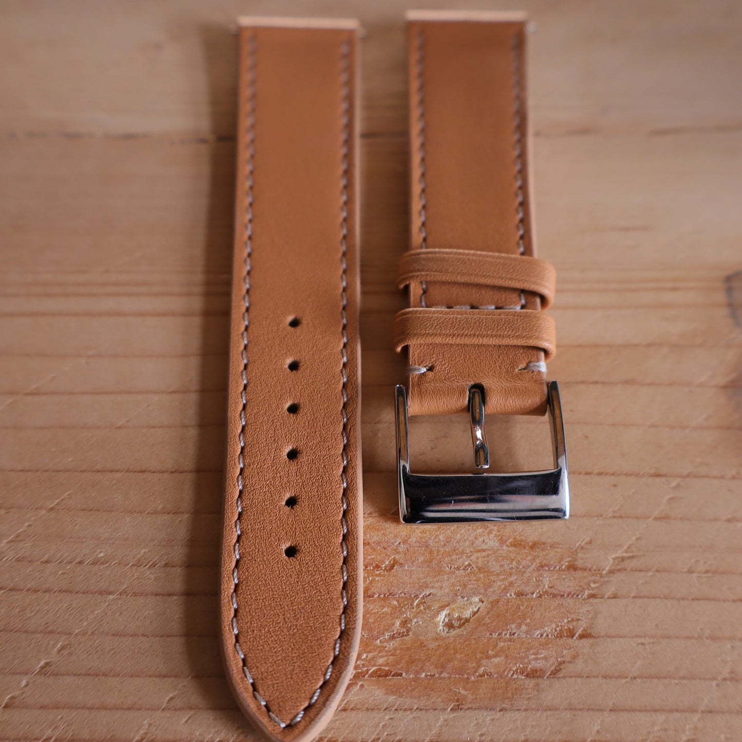 Horlogeband Baranil kalfsleder LIC Leather - Horlogerieshop.nl