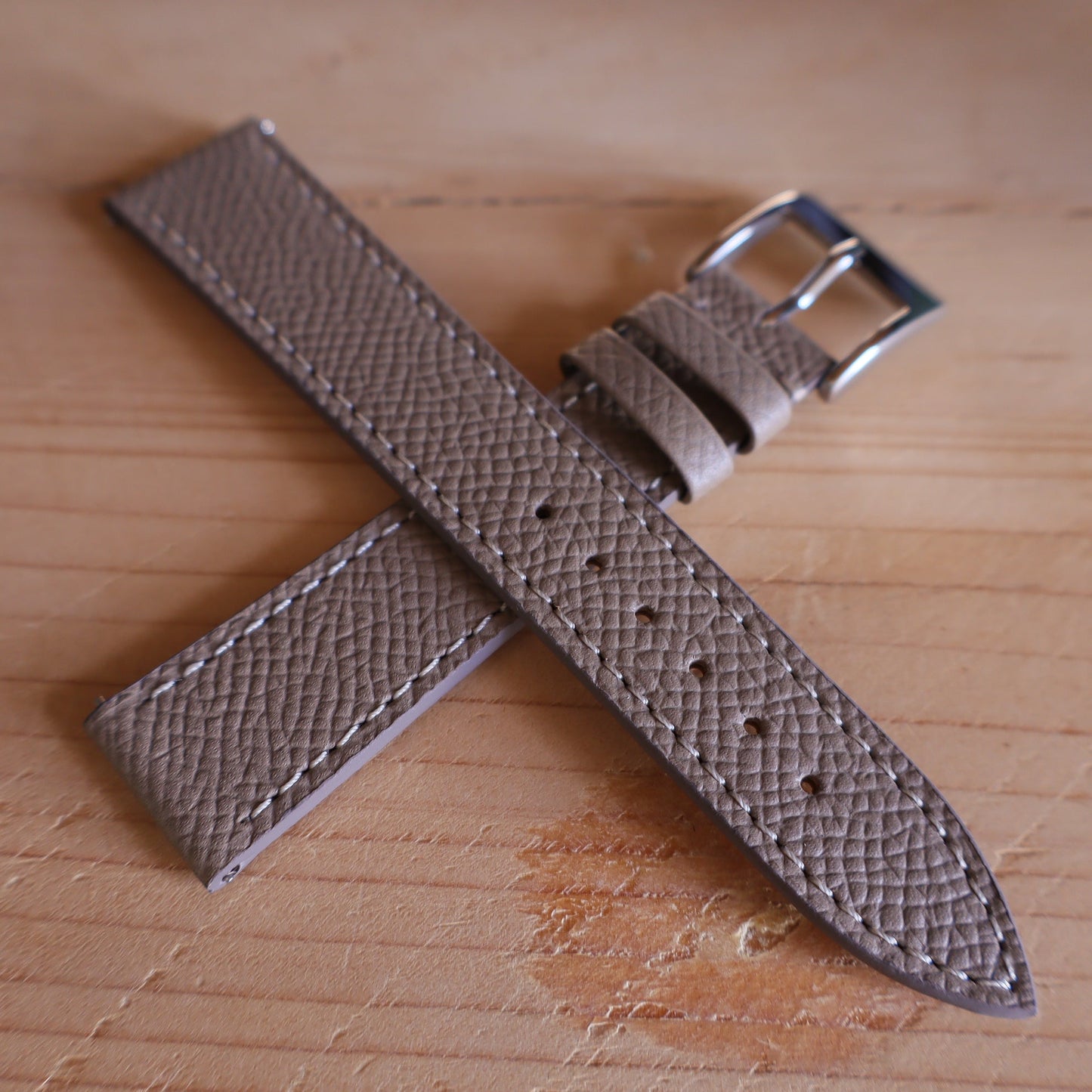 Horlogeband Epsom kalfsleder LIC Leather - Horlogerieshop.nl