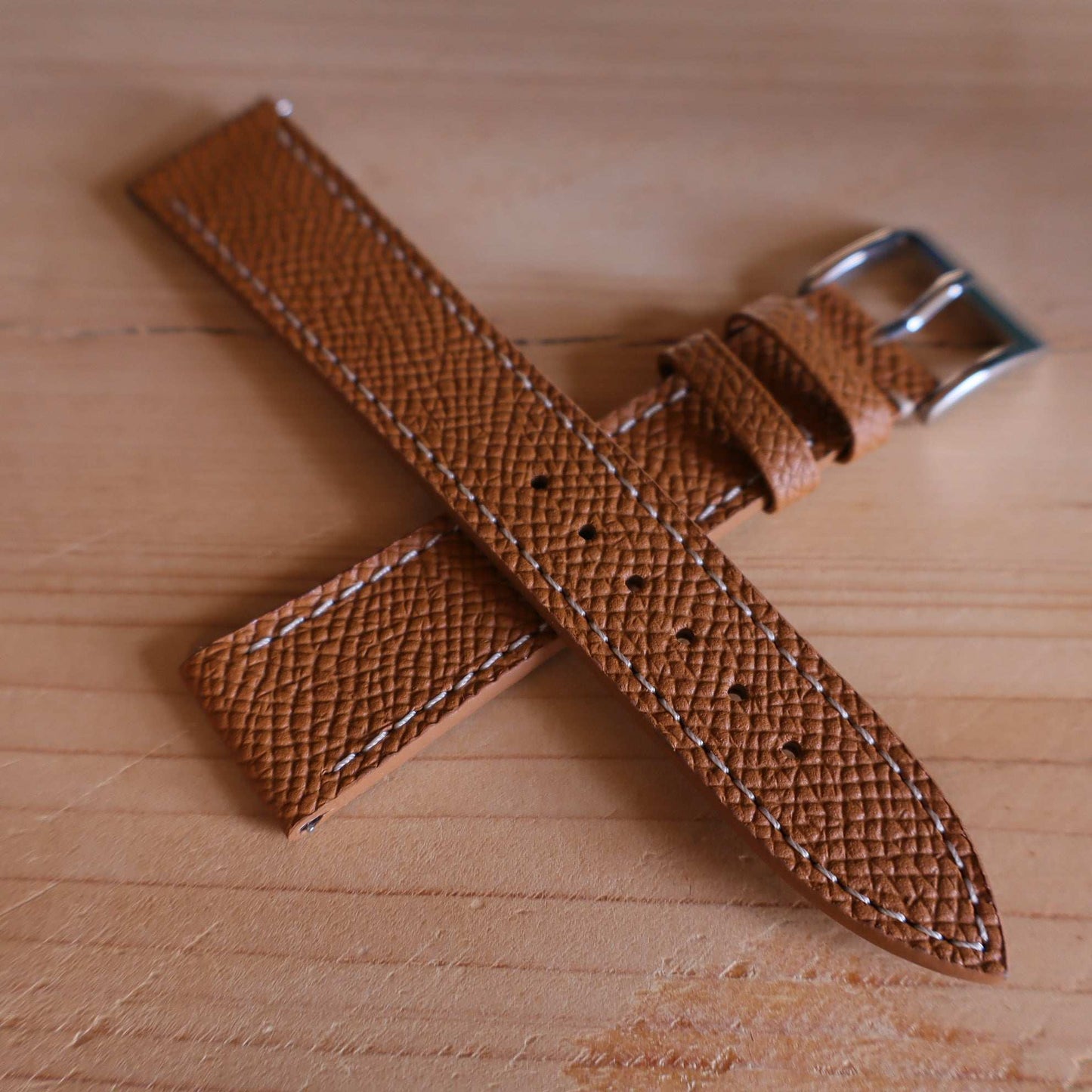 Horlogeband Epsom kalfsleder LIC Leather - Horlogerieshop.nl