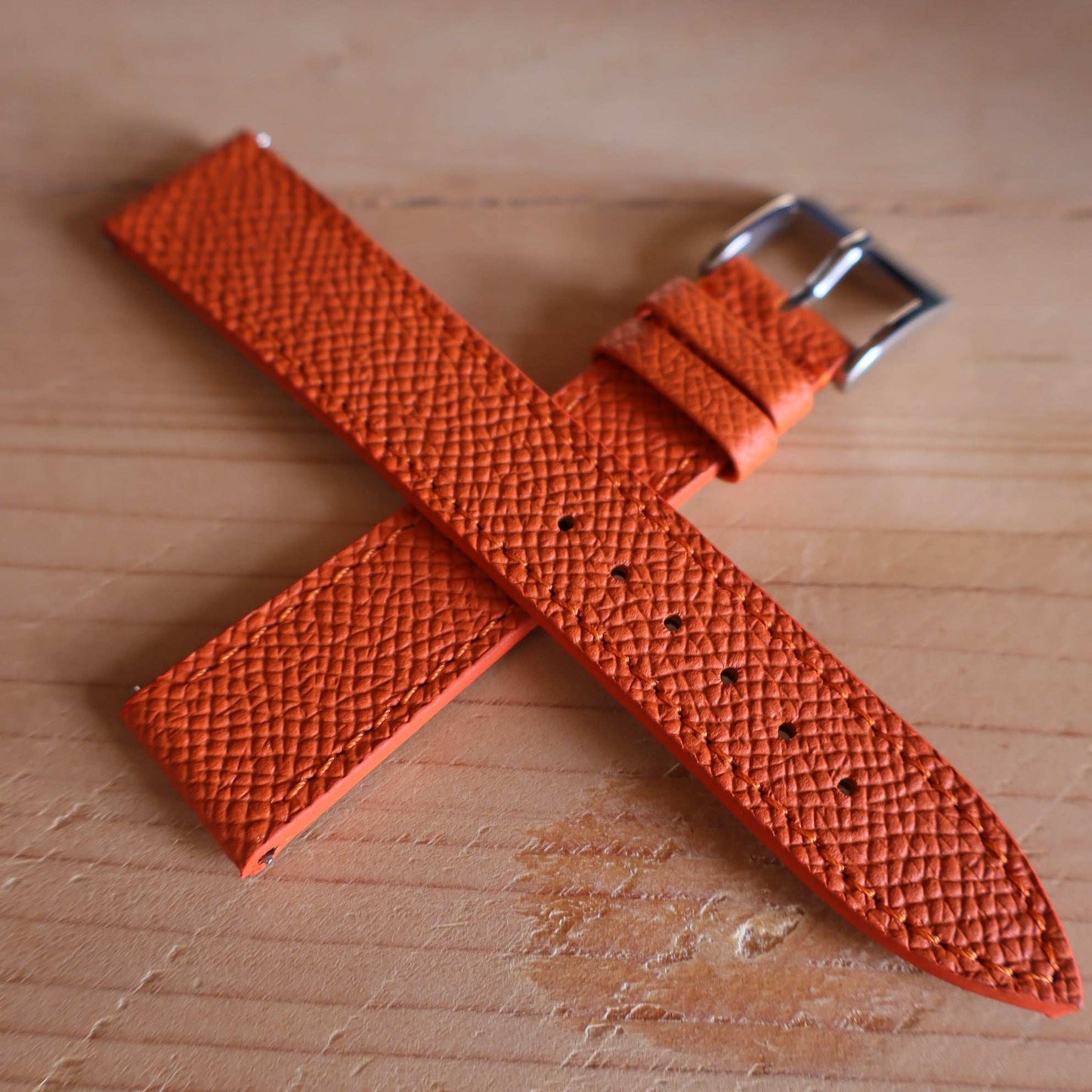 Horlogeband Epsom kalfsleder LIC Leather - Horlogerieshop.nl