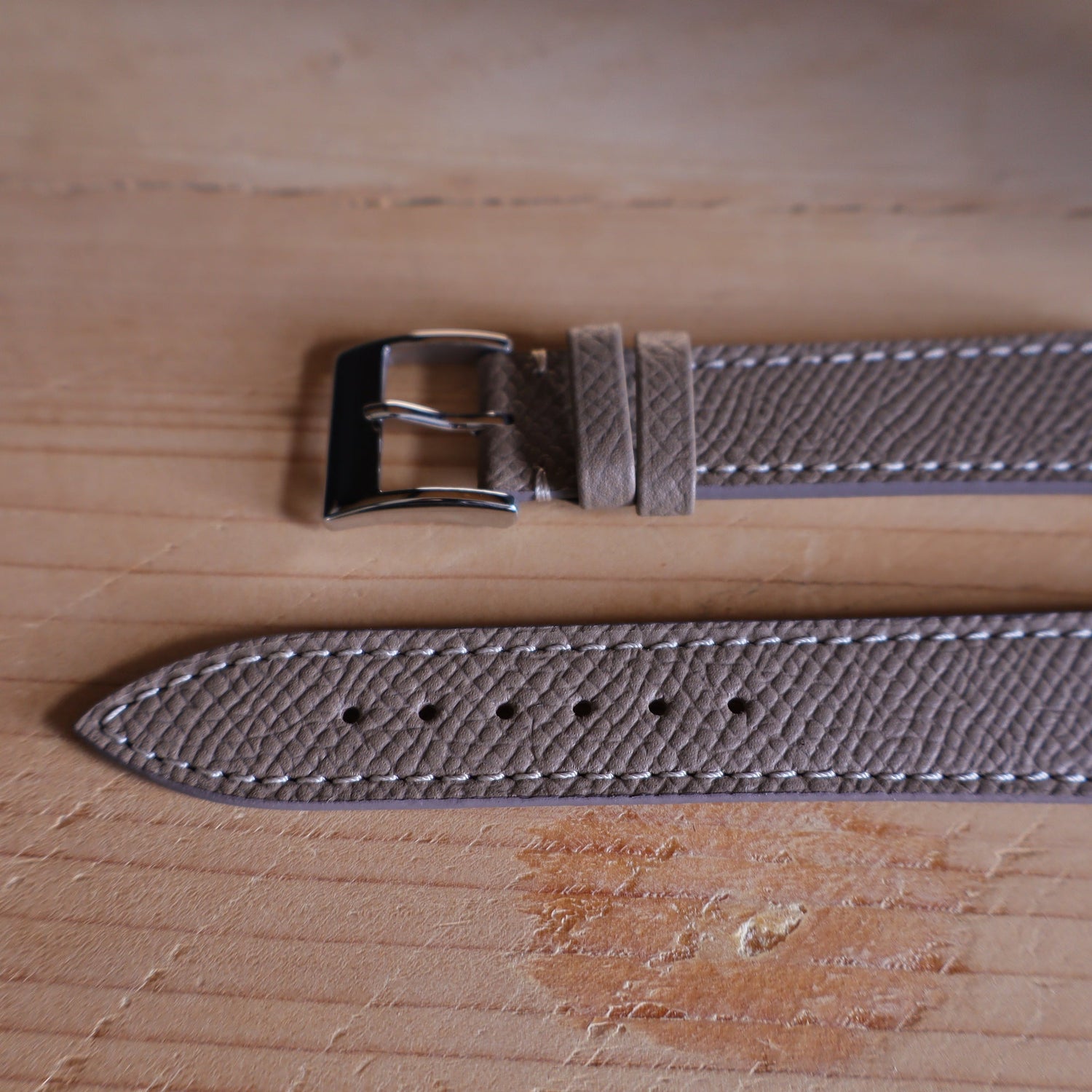 Horlogeband Epsom kalfsleder LIC Leather - Horlogerieshop.nl