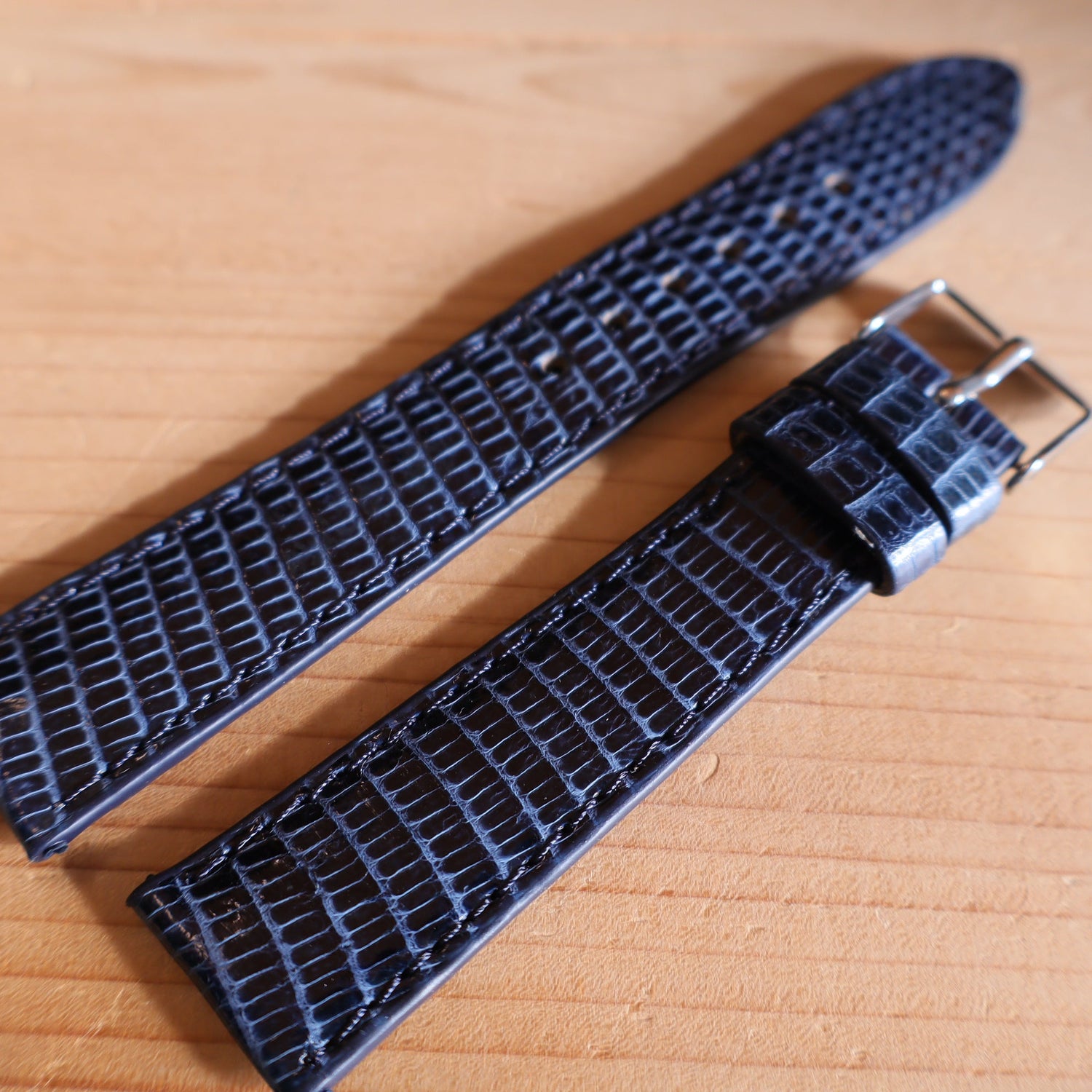 Horlogeband hagedissenleder Ashford & Rye - Horlogerieshop.nl