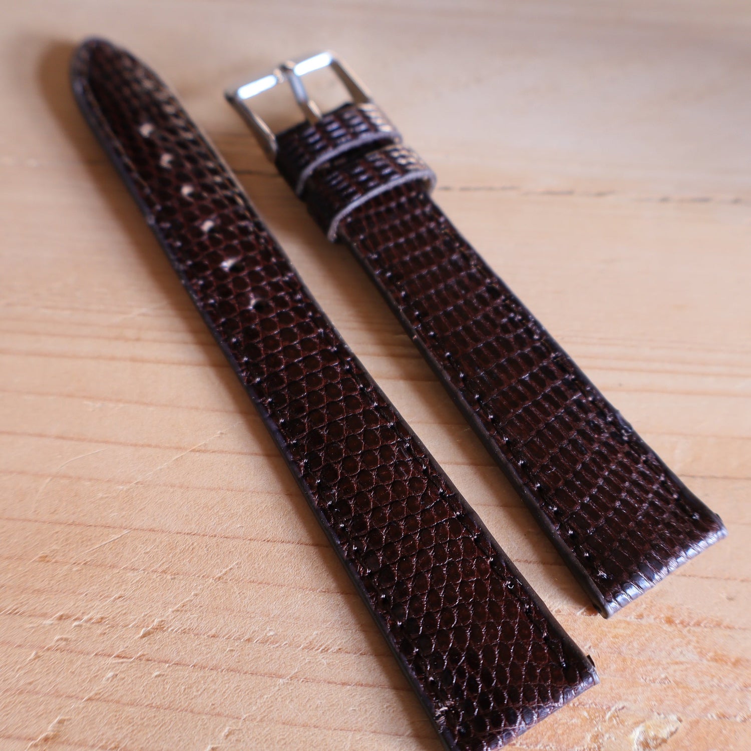 Horlogeband hagedissenleder Ashford & Rye - Horlogerieshop.nl