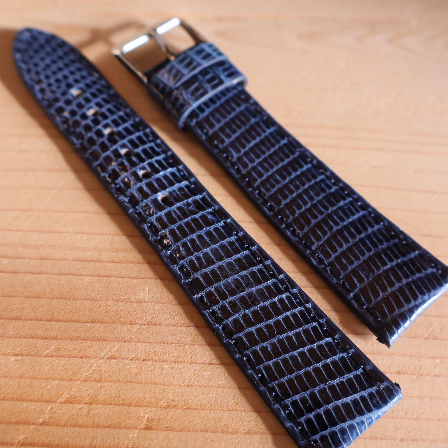 Horlogeband hagedissenleder Ashford & Rye - Horlogerieshop.nl