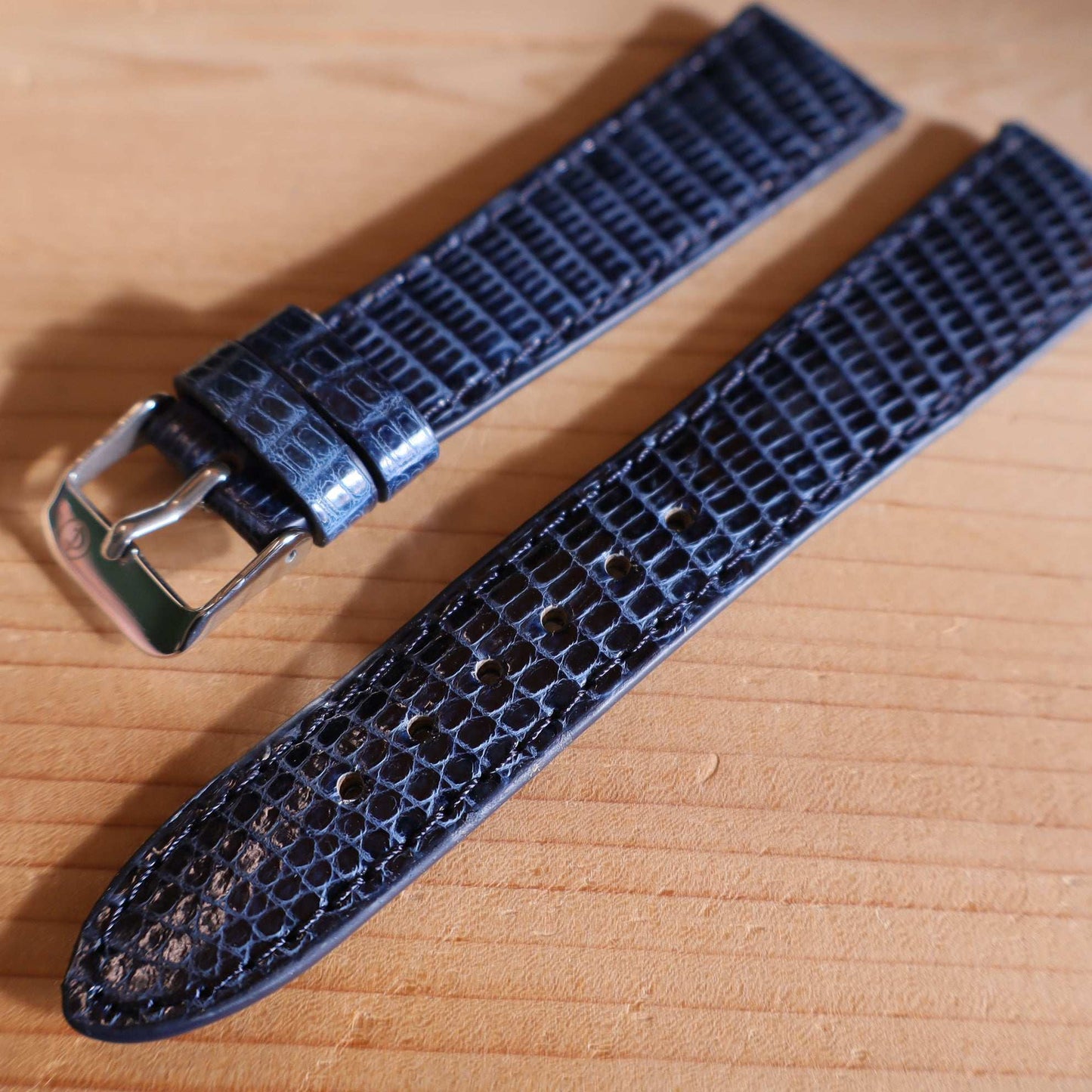 Horlogeband hagedissenleder Ashford & Rye - Horlogerieshop.nl