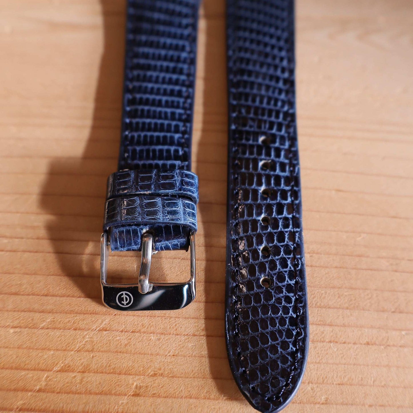 Horlogeband hagedissenleder Ashford & Rye - Horlogerieshop.nl
