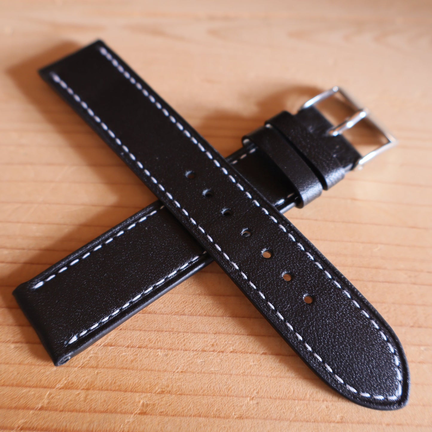 Horlogeband kalfsleder Ashford & Rye - Horlogerieshop.nl