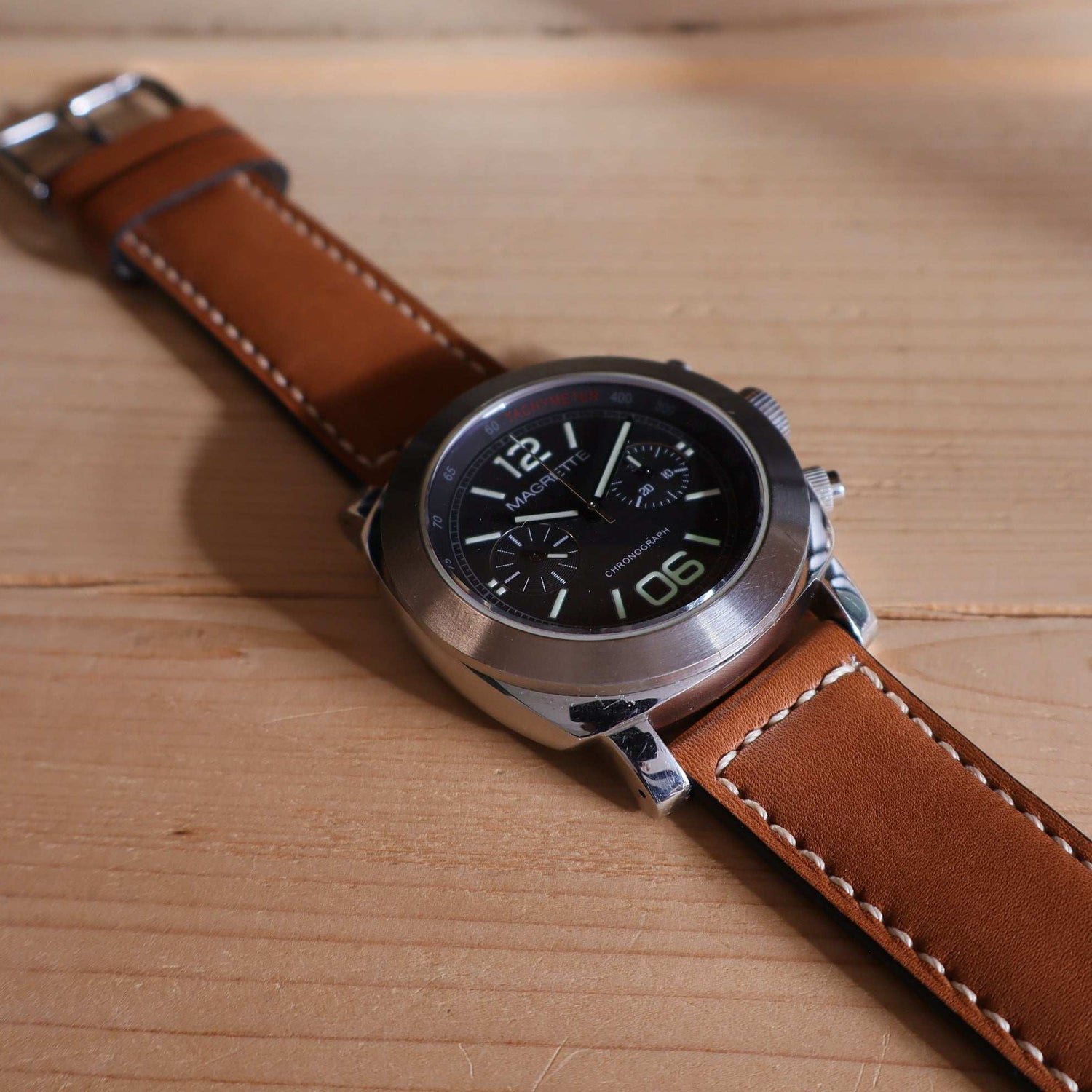 Horlogeband koeienleder Ashford & Rye - Horlogerieshop.nl