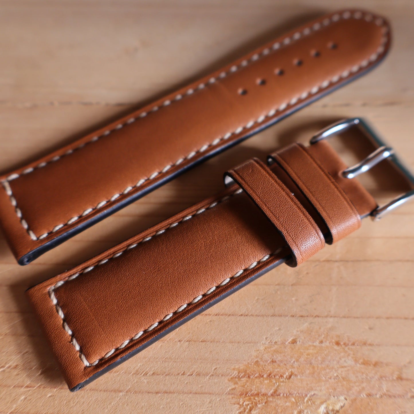 Horlogeband koeienleder Ashford & Rye - Horlogerieshop.nl