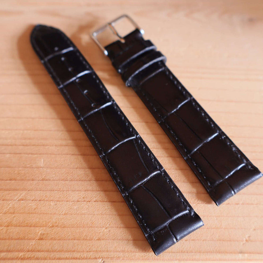 Horlogeband krokleder Ashford & Rye - Horlogerieshop.nl