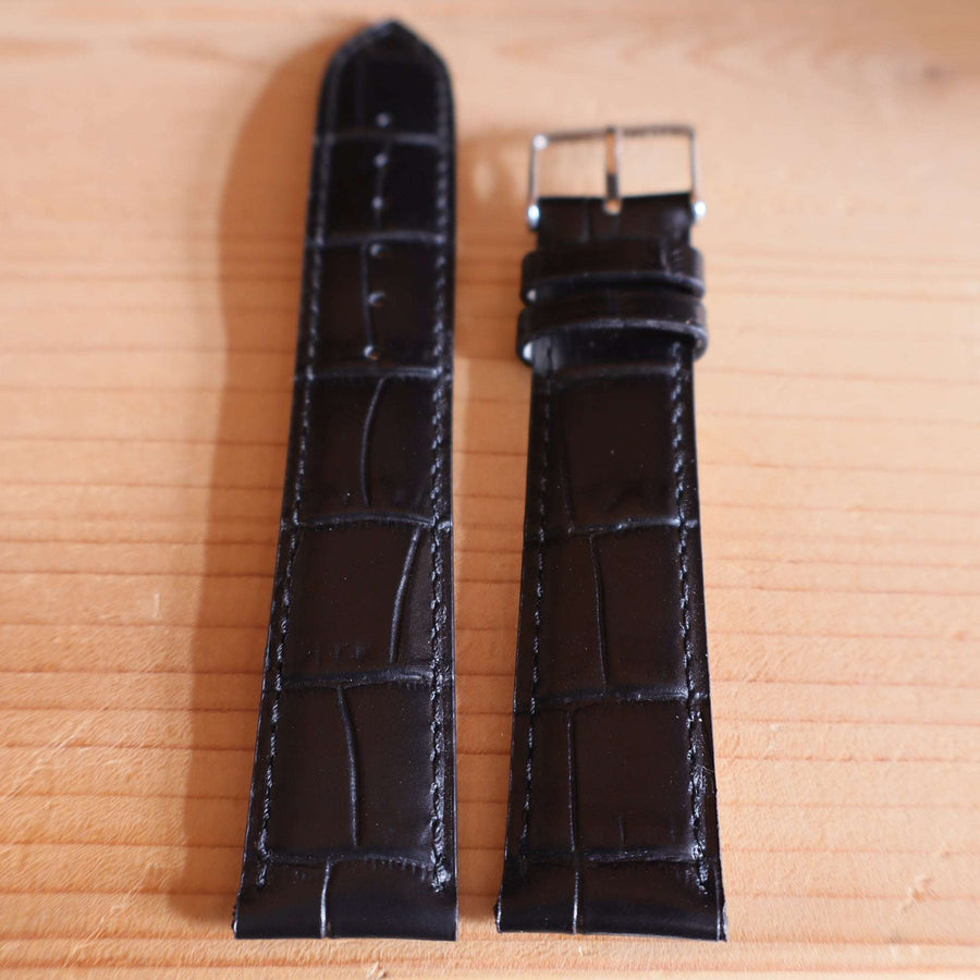 Horlogeband krokleder Ashford & Rye - Horlogerieshop.nl