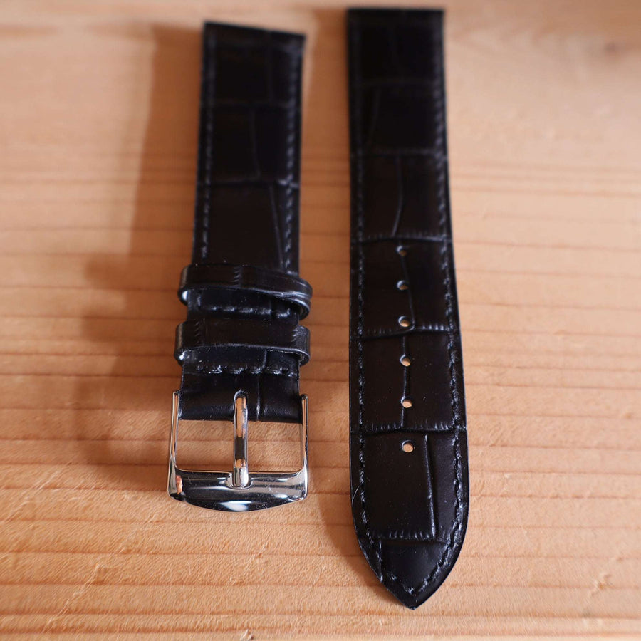 Horlogeband krokleder Ashford & Rye - Horlogerieshop.nl