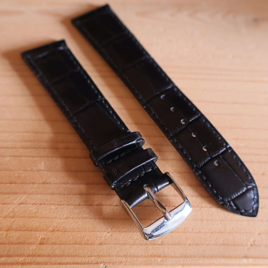 Horlogeband krokleder Ashford & Rye - Horlogerieshop.nl