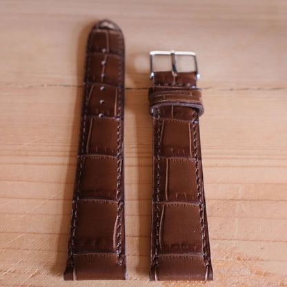Horlogeband krokleder Ashford & Rye - Horlogerieshop.nl