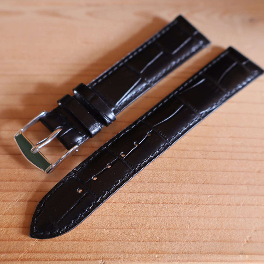 Horlogeband krokleder Ashford & Rye - Horlogerieshop.nl