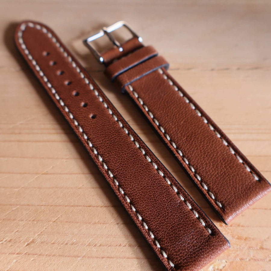 Horlogeband lamsleder Ashford & Rye - Horlogerieshop.nl