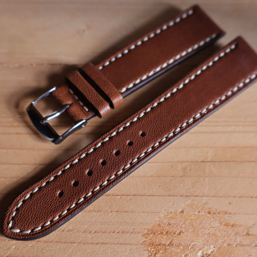 Horlogeband lamsleder Ashford & Rye - Horlogerieshop.nl