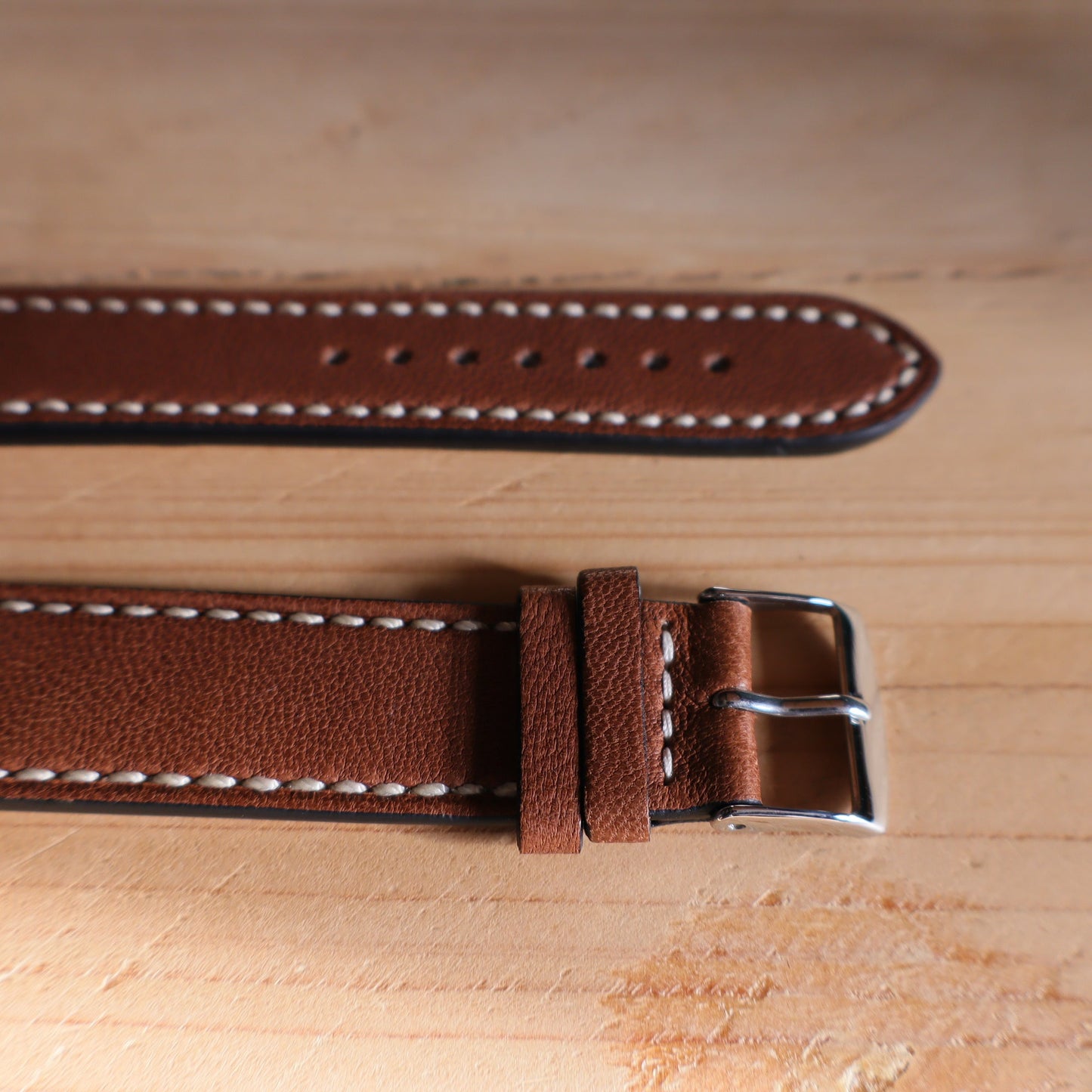 Horlogeband lamsleder Ashford & Rye - Horlogerieshop.nl
