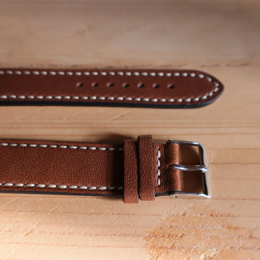 Horlogeband lamsleder Ashford & Rye - Horlogerieshop.nl
