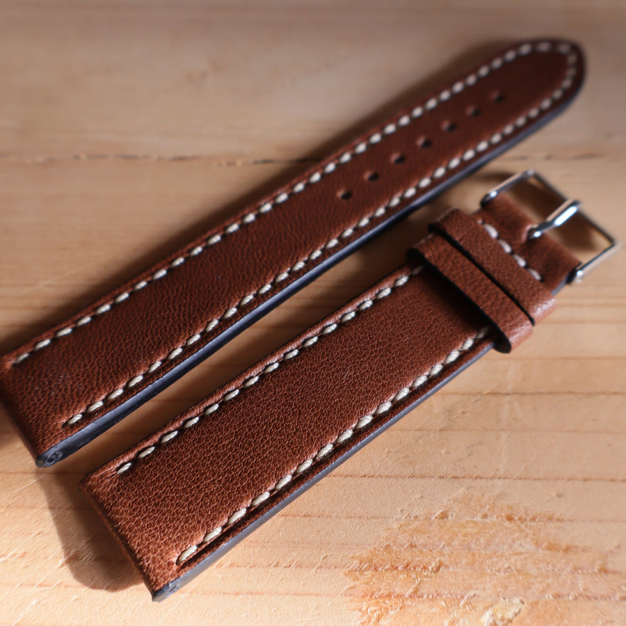 Horlogeband lamsleder Ashford & Rye - Horlogerieshop.nl