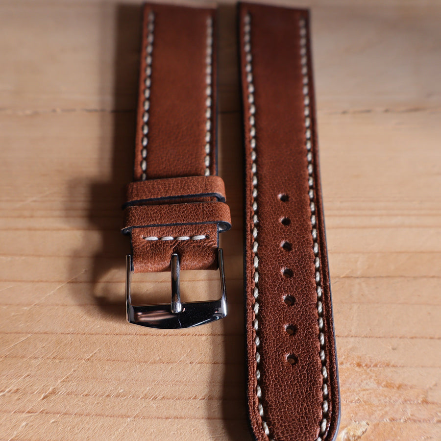 Horlogeband lamsleder Ashford & Rye - Horlogerieshop.nl