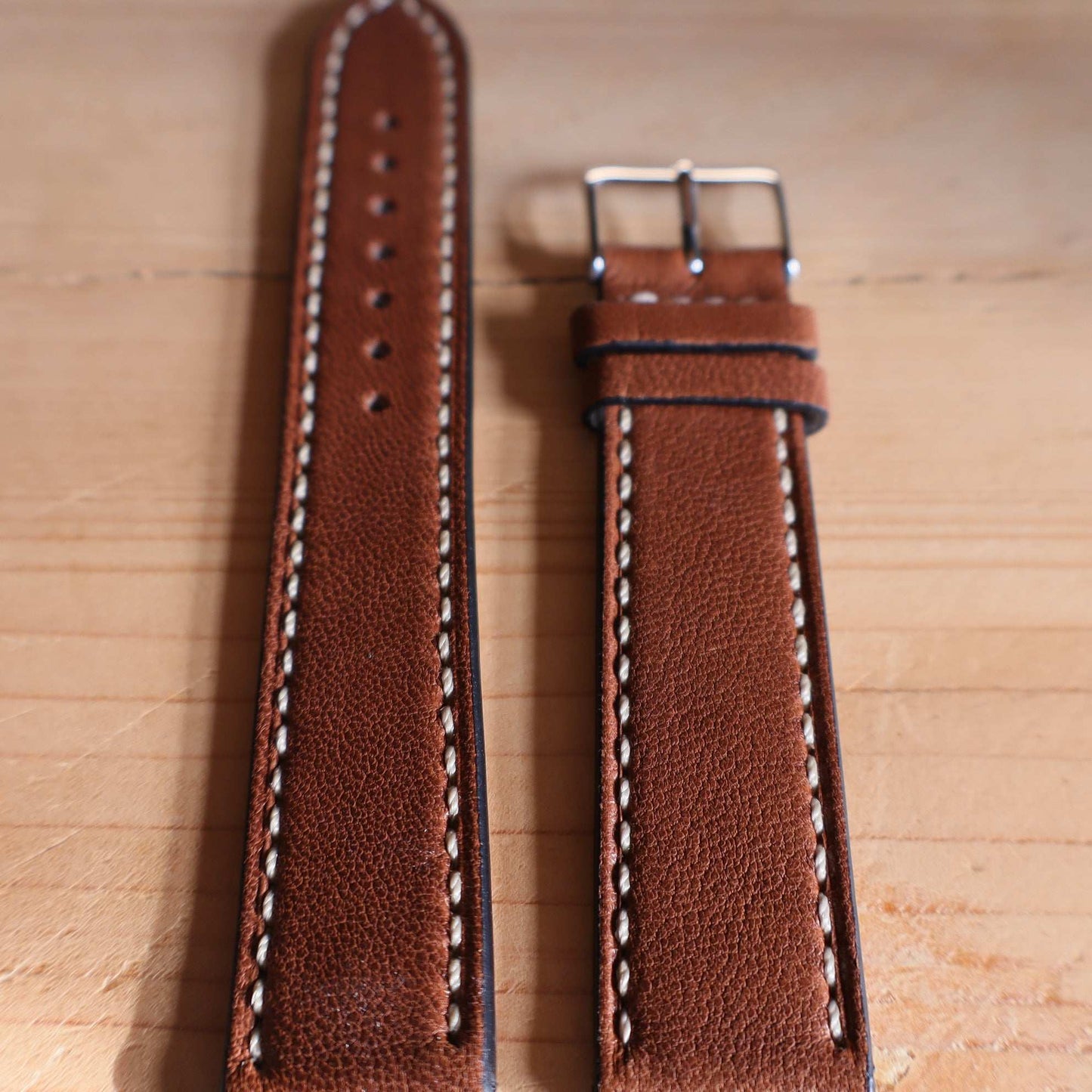 Horlogeband lamsleder Ashford & Rye - Horlogerieshop.nl