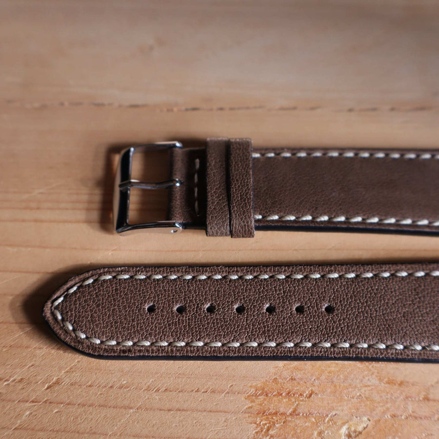 Horlogeband lamsleder Ashford & Rye - Horlogerieshop.nl