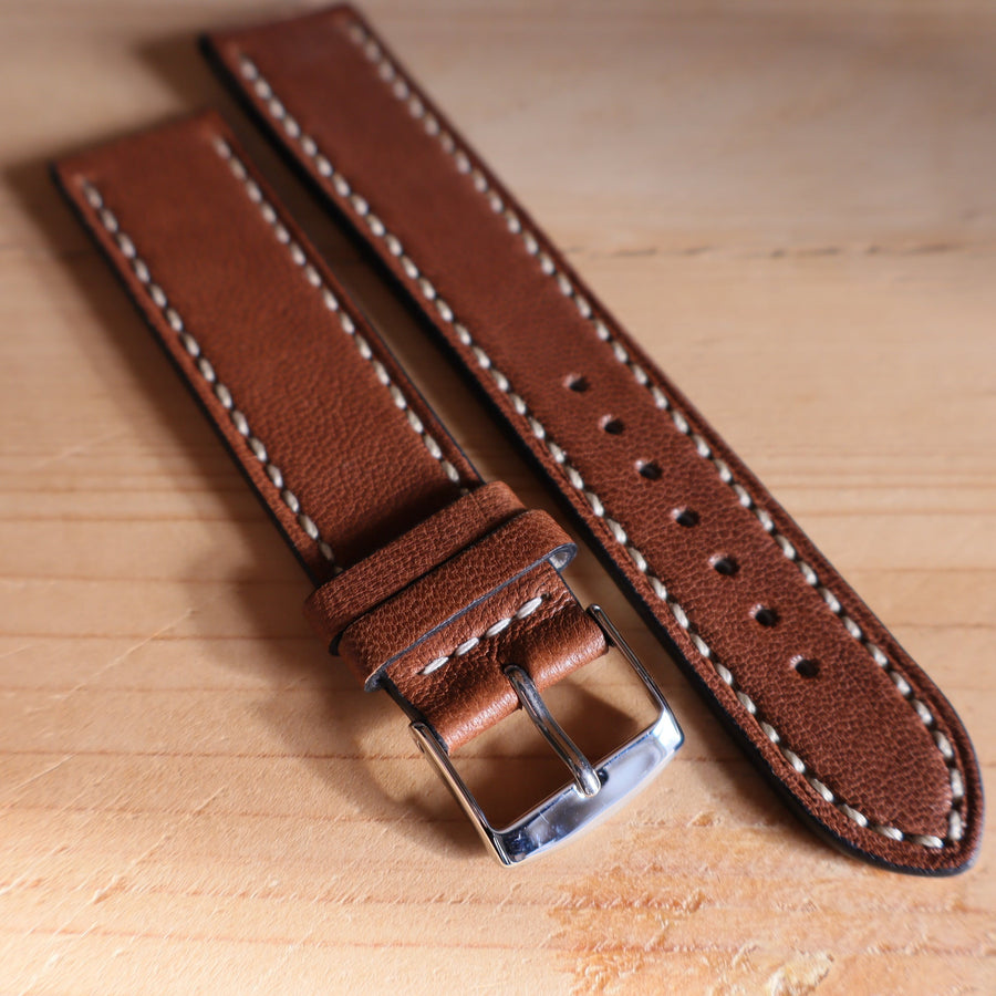 Horlogeband lamsleder Ashford & Rye - Horlogerieshop.nl