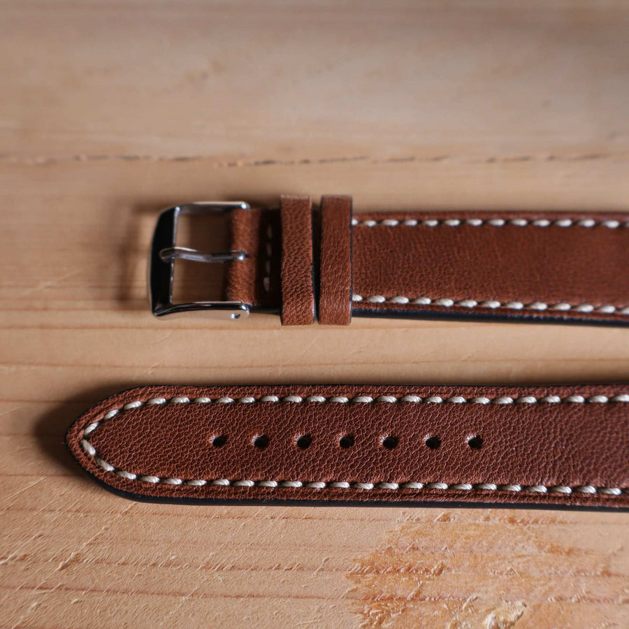 Horlogeband lamsleder Ashford & Rye - Horlogerieshop.nl