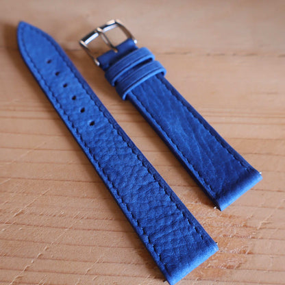 Horlogeband Nubuck stierenleder LIC Leather - Horlogerieshop.nl