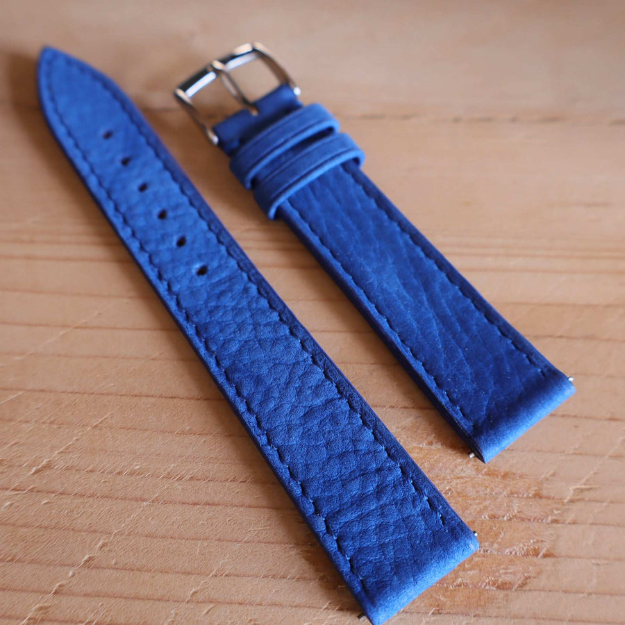 Horlogeband Nubuck stierenleder LIC Leather - Horlogerieshop.nl