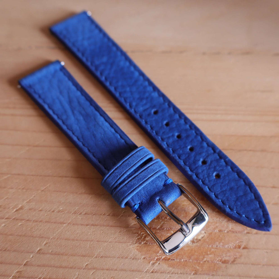 Horlogeband Nubuck stierenleder LIC Leather - Horlogerieshop.nl