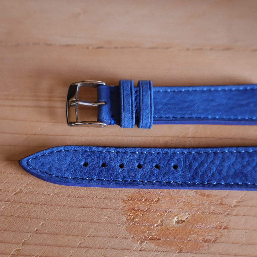 Horlogeband Nubuck stierenleder LIC Leather - Horlogerieshop.nl