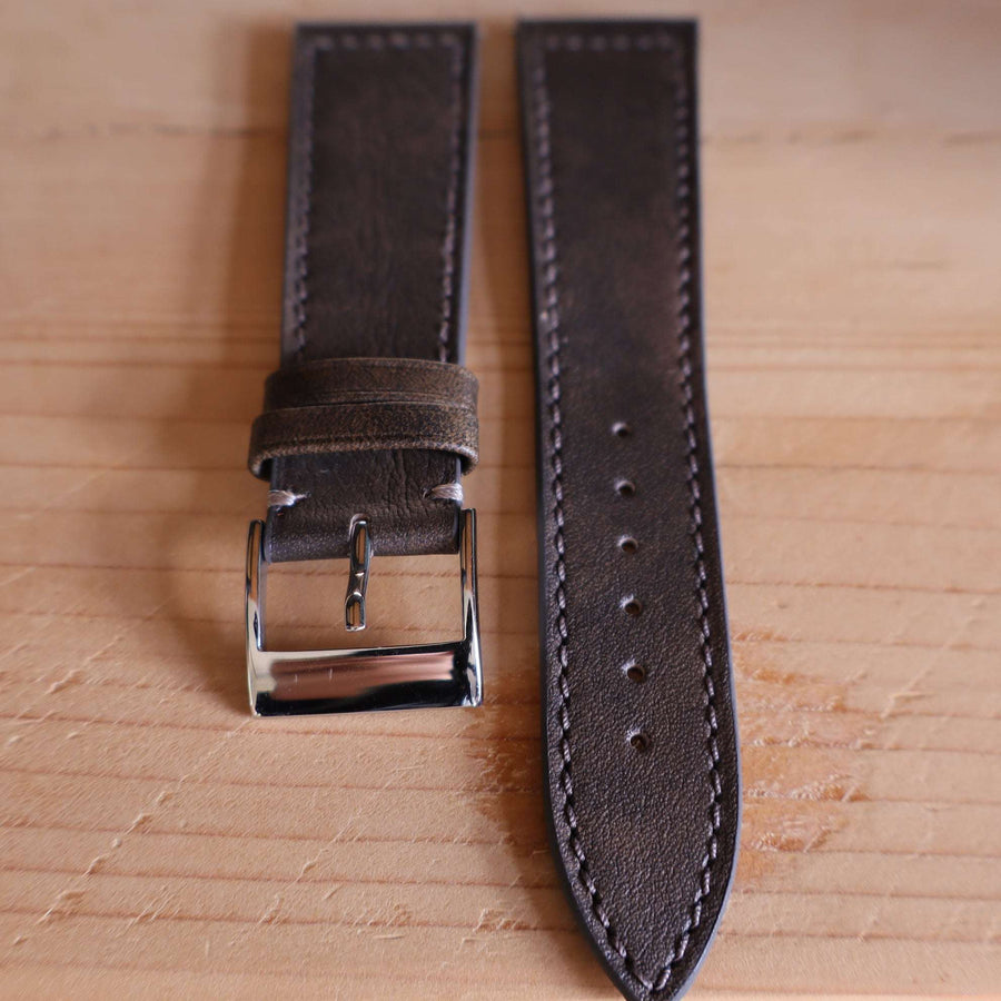 Horlogeband Patina buffelleder LIC Leather - Horlogerieshop.nl