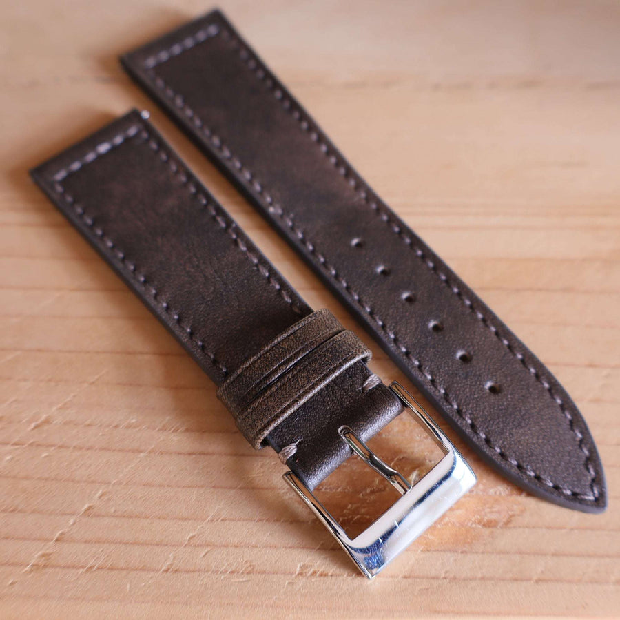Horlogeband Patina buffelleder LIC Leather - Horlogerieshop.nl