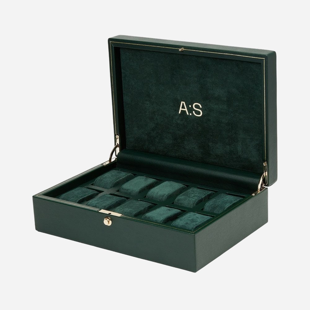 Horlogedoos Analog:Shift 10 horloges Wolf 1834 - Horlogerieshop.nl