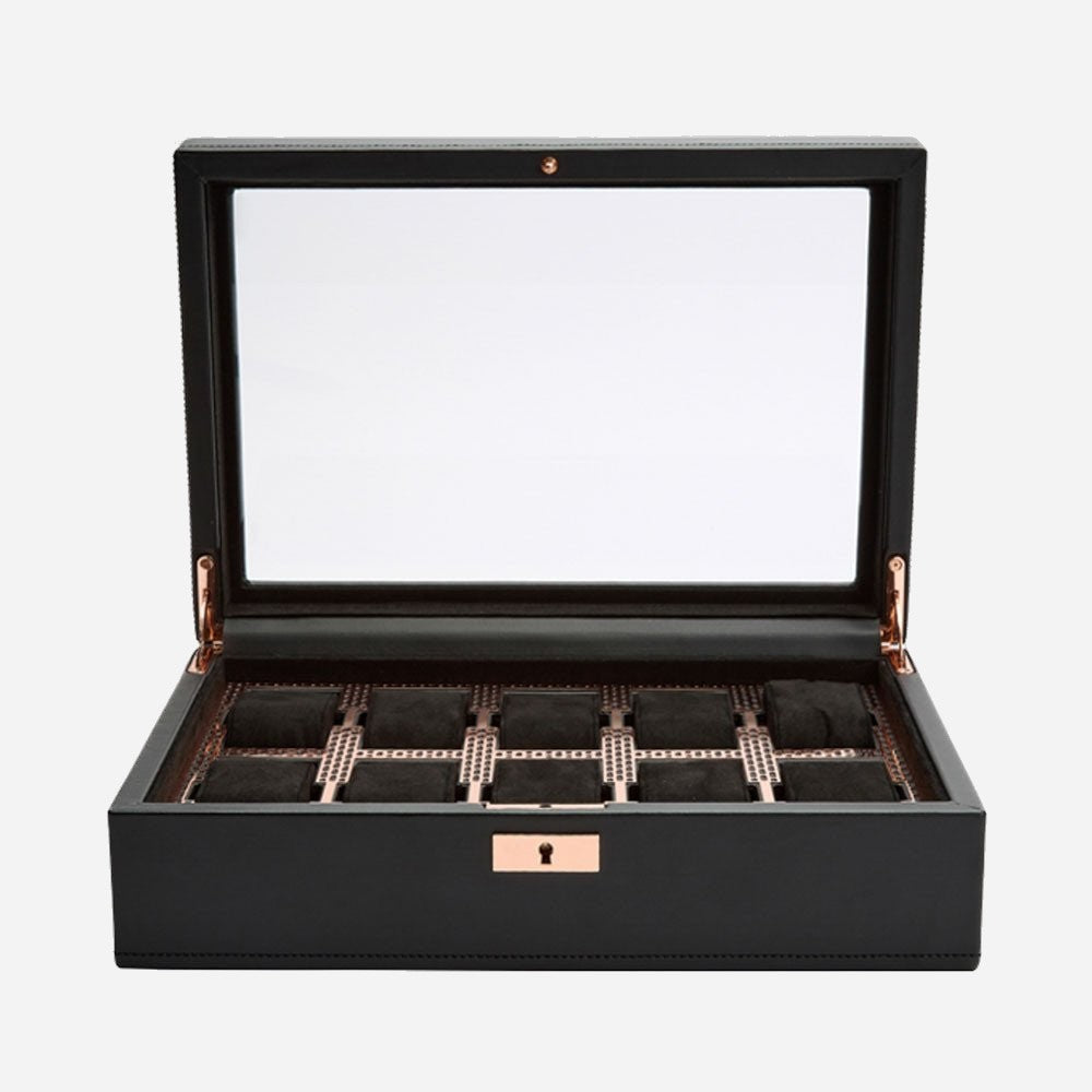 Horlogedoos Axis 10 horloges Wolf 1834 - Horlogerieshop.nl