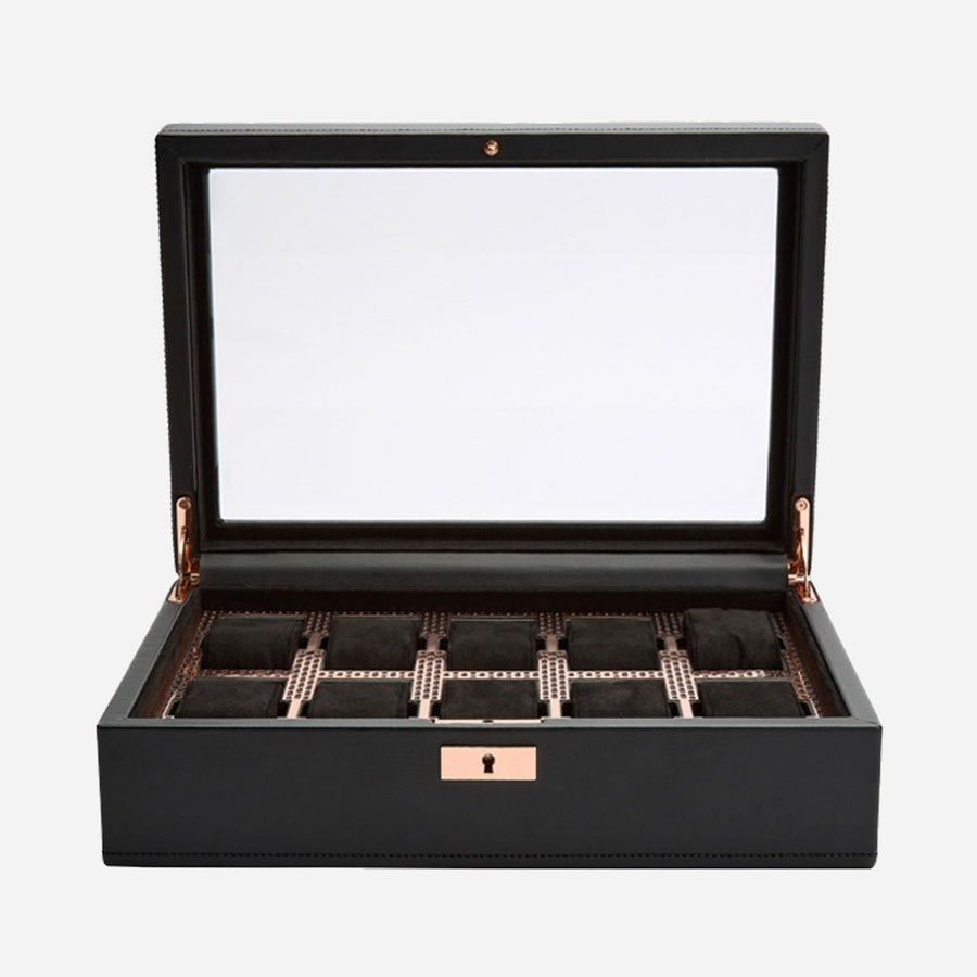 Horlogedoos Axis 10 horloges Wolf 1834 - Horlogerieshop.nl