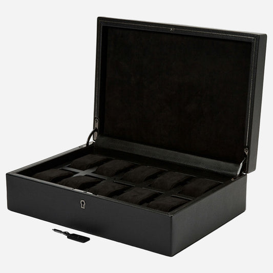 Horlogedoos British Racing 10 horloges Wolf 1834 - Horlogerieshop.nl